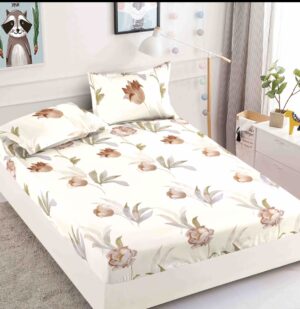 Husa pat cu elastic 180×200 Finet + 2 fete perna