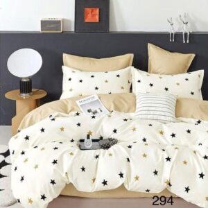 Lenjerie de pat dublu , bumbac finet 6 piese