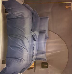 Lenjerie de pat dublu , bumbac finet 6 piese